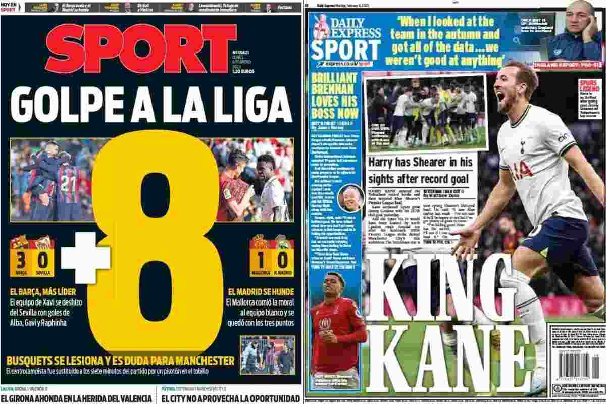 Rassegna stampa, le prime pagine dei quotidiani sportivi del 6 febbraio