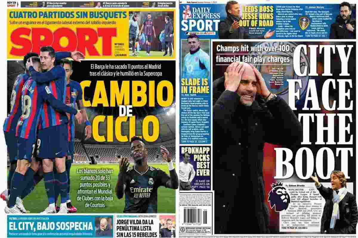 Rassegna stampa, le prime pagine dei quotidiani sportivi del 7 febbraio