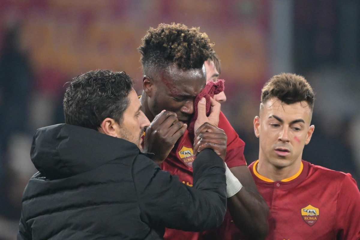 infortunio Abraham, richiesto l'intervento di sutura