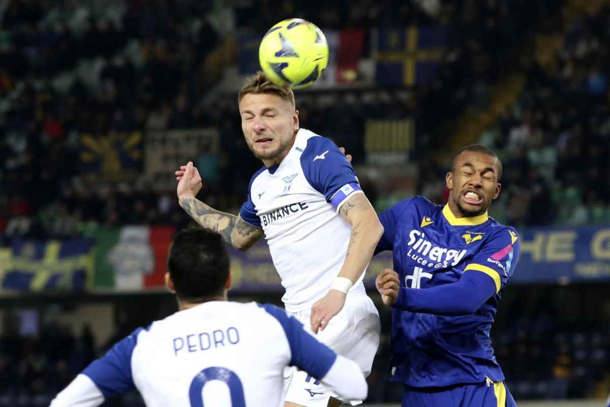 Verona-Lazio, pagelle e tabellino primo tempo
