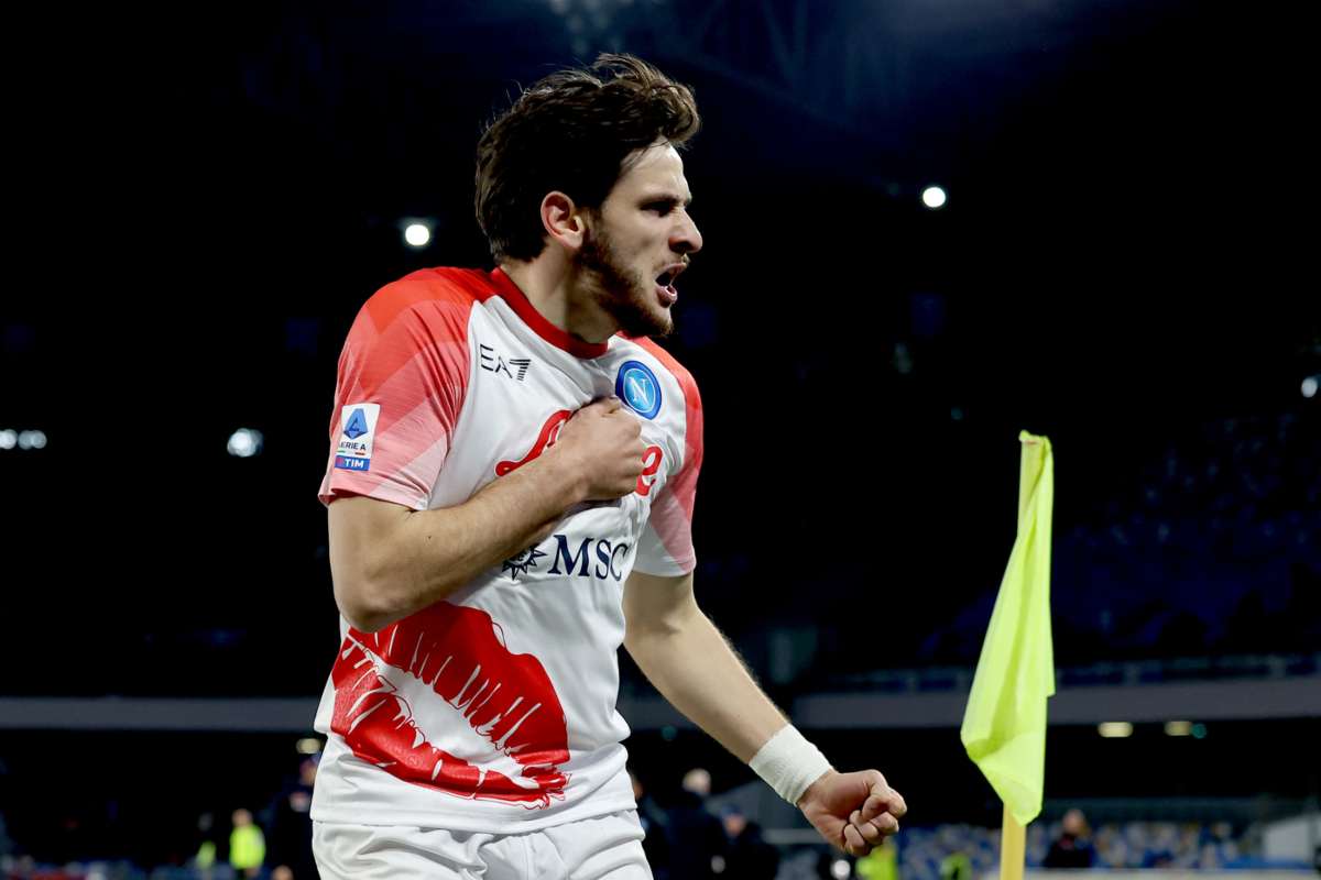 kvaratskhelia e l'annuncio dell'agente