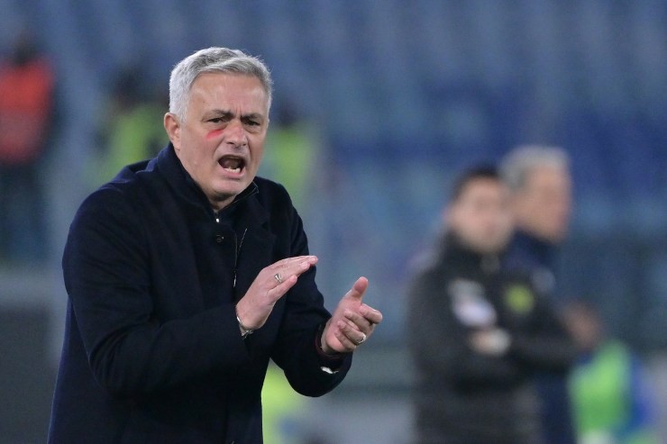 Mourinho dopo Roma-Verona