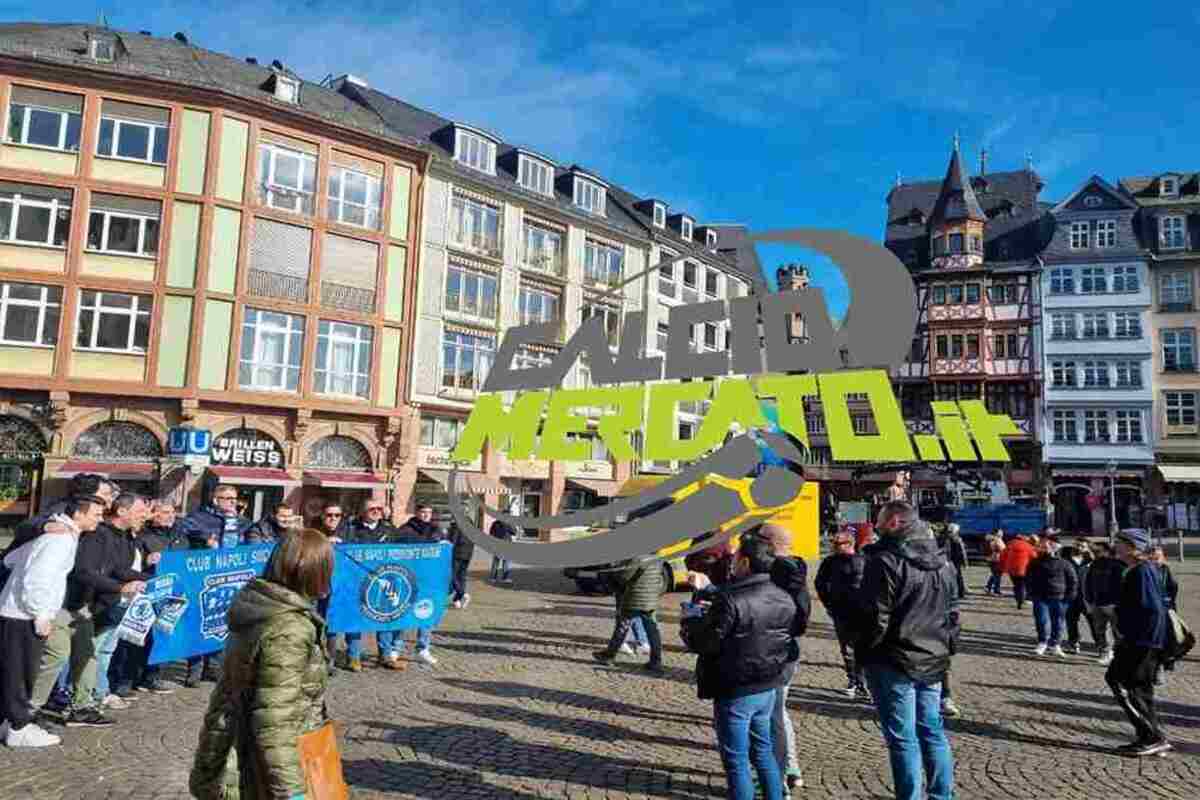 Napoli, tifosi a Francoforte in attesa della gara