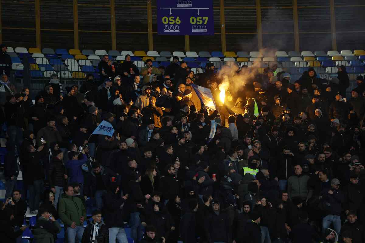 Napoli-Lazio, tensione tra tifosi