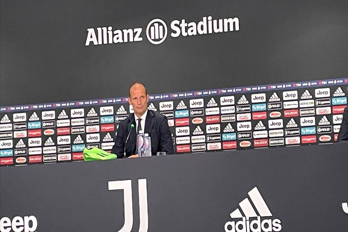 Juventus-Sampdoria, Allegri in conferenza stampa