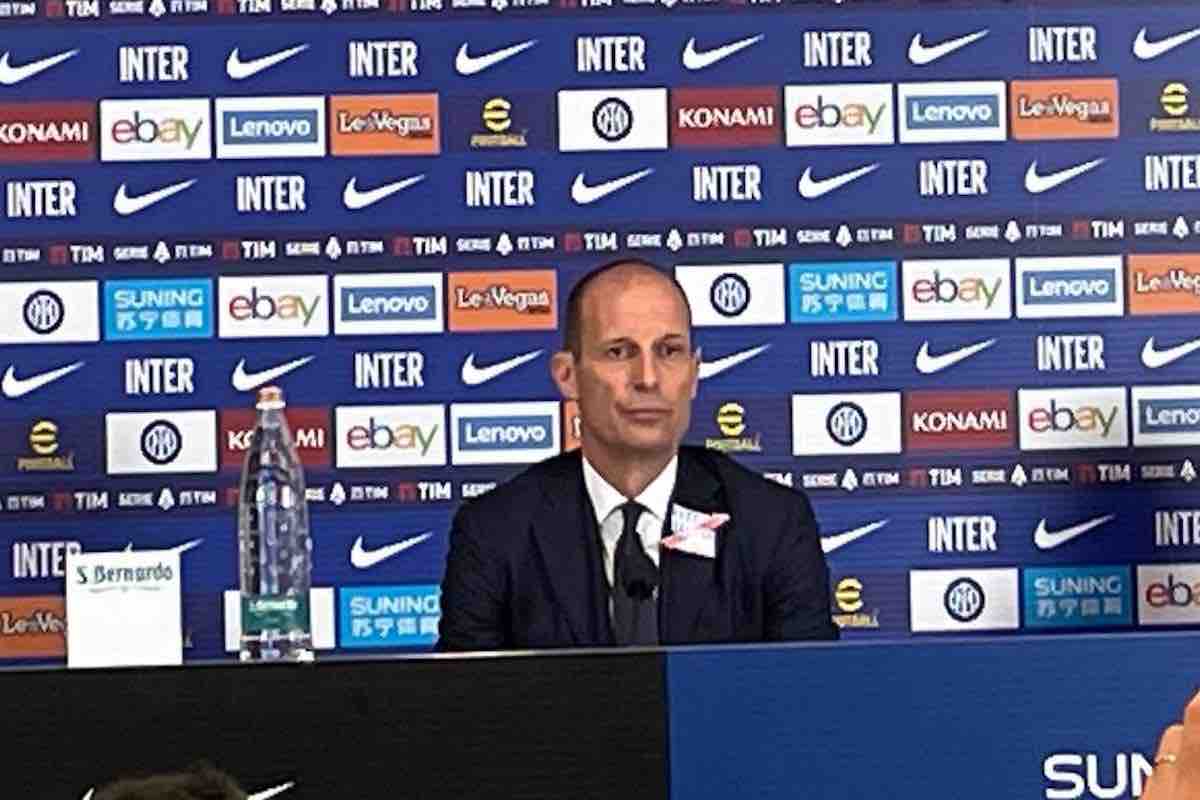 Inter-Juventus, Allegri in conferenza stampa