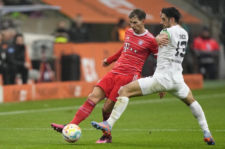 Infortunio alla caviglia per Goretzka