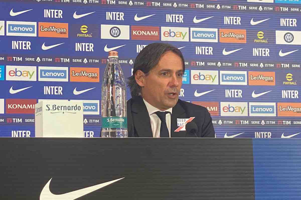 Inter-Juventus, Inzaghi in conferenza stampa