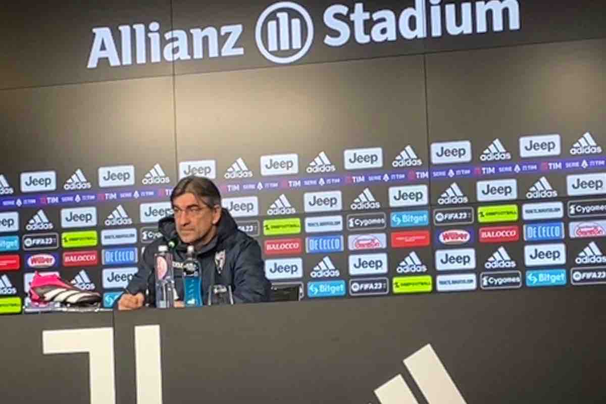 Juventus-Torino, Juric in conferenza stampa