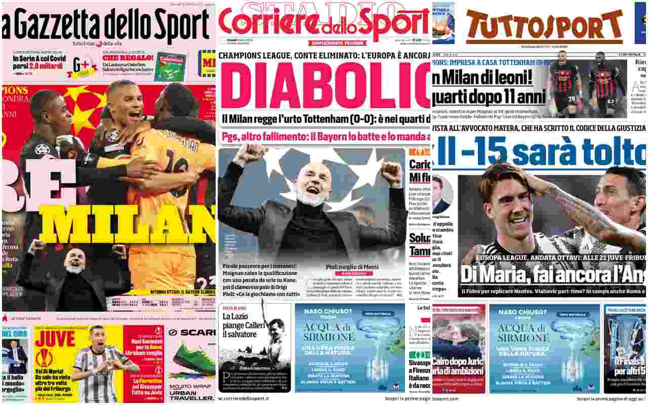 Rassegna Stampa 9 marzo: le prime pagine italiane