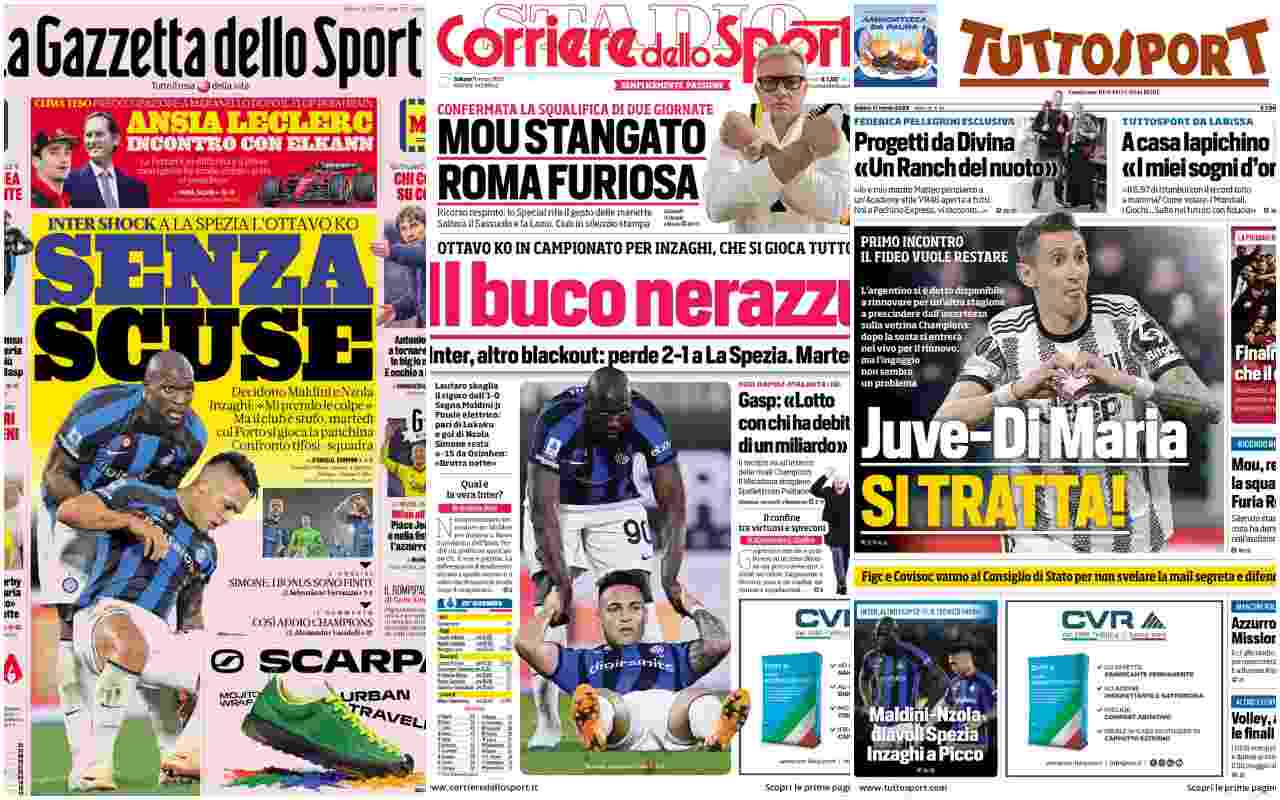 Rassegna stampa: le prime pagine del 11 marzo