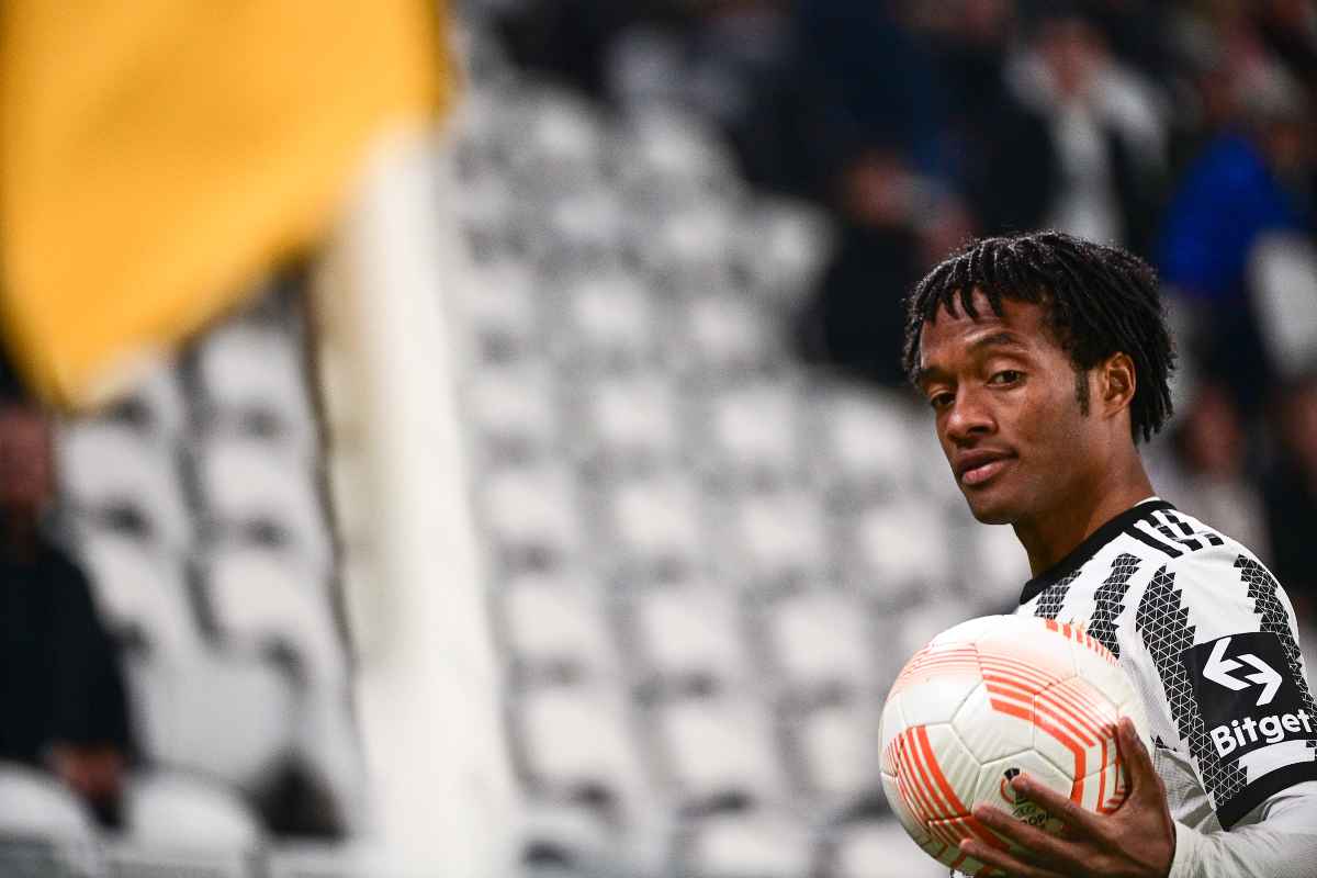 Cuadrado, in scadenza di contratto con la Juve, è nel mirino della Roma di Mourinho