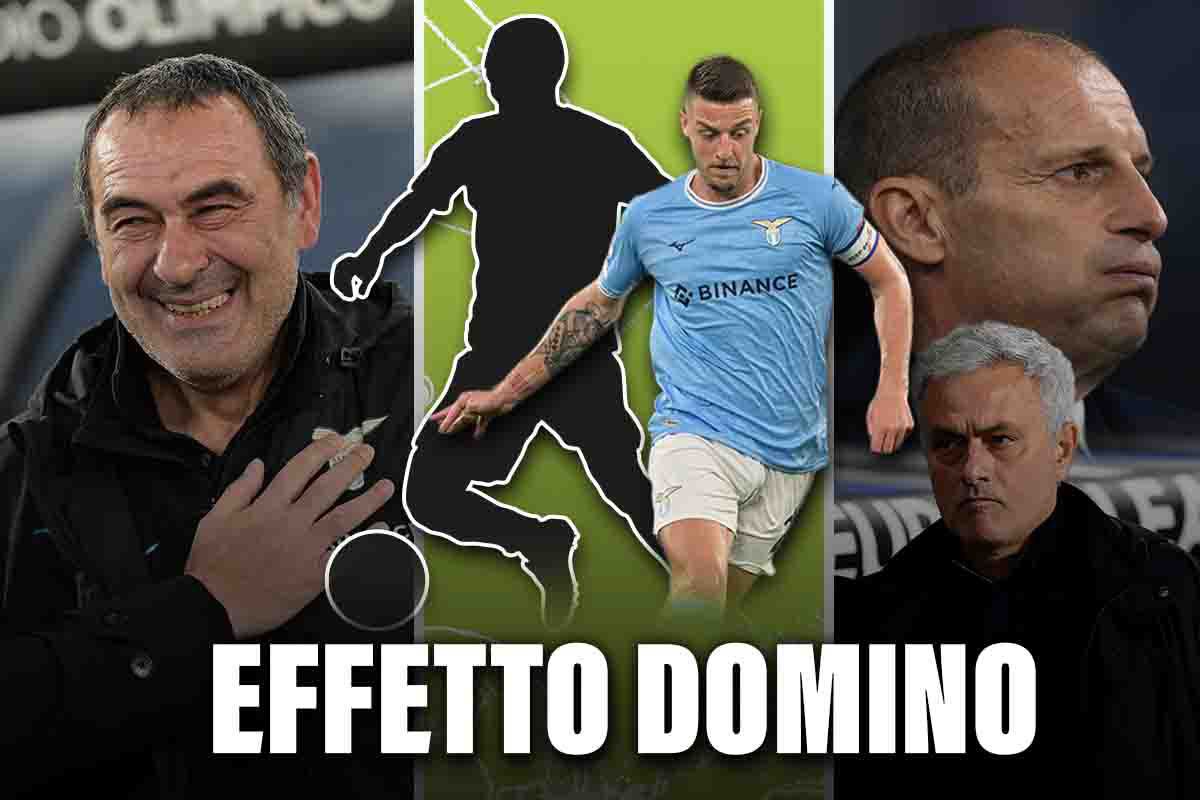 Juventus, intreccio Frattesi-Milinkovic con la Lazio