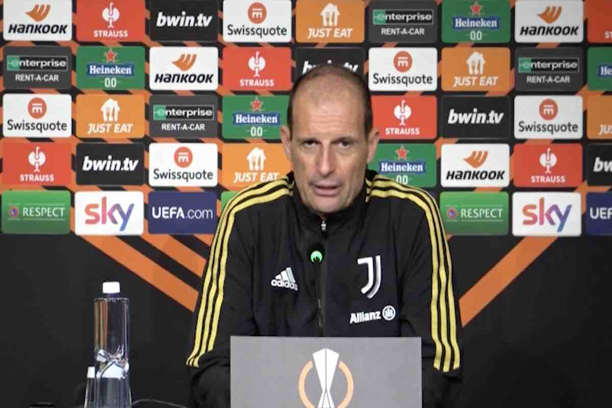 Juventus-Sporting, Allegri in conferenza stampa