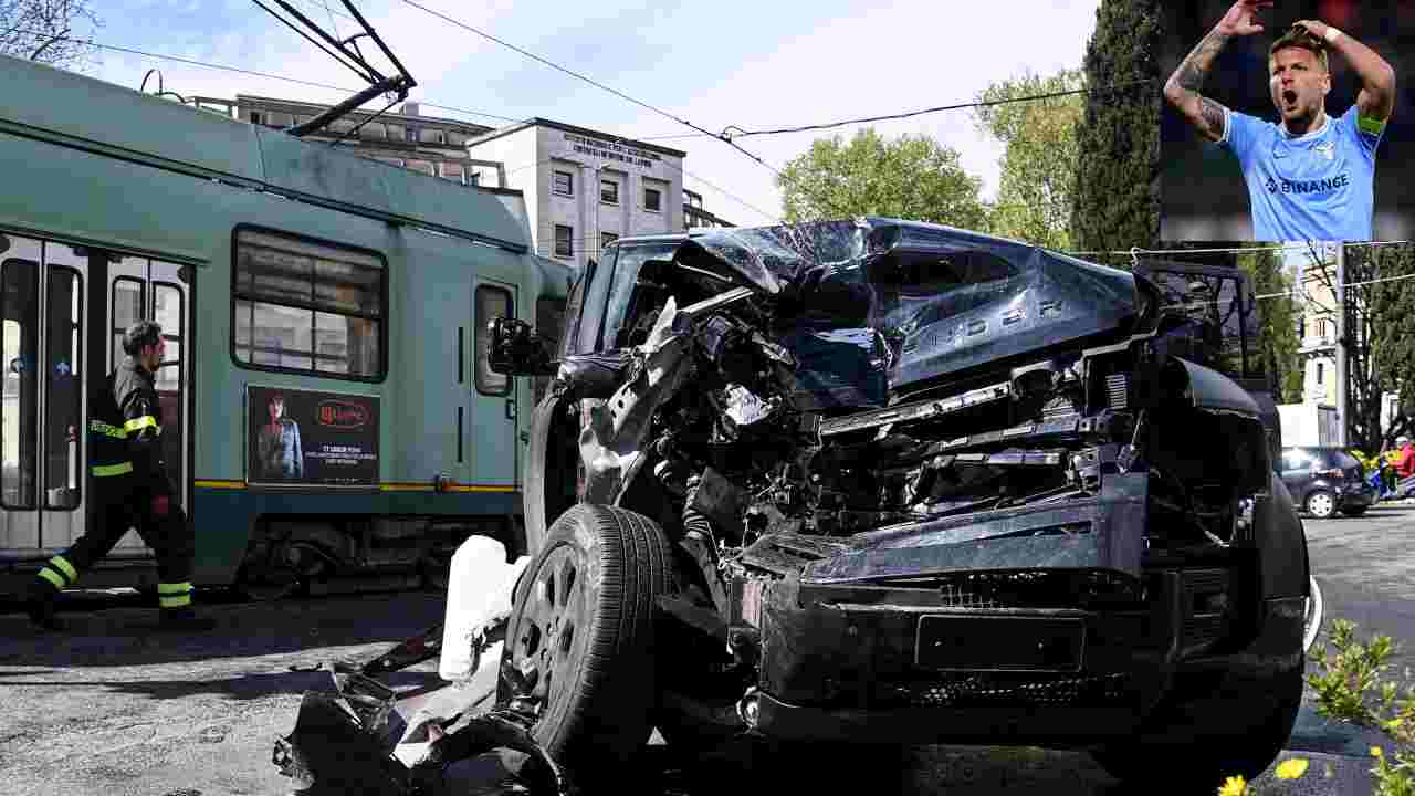 Incidente auto tram Immobile