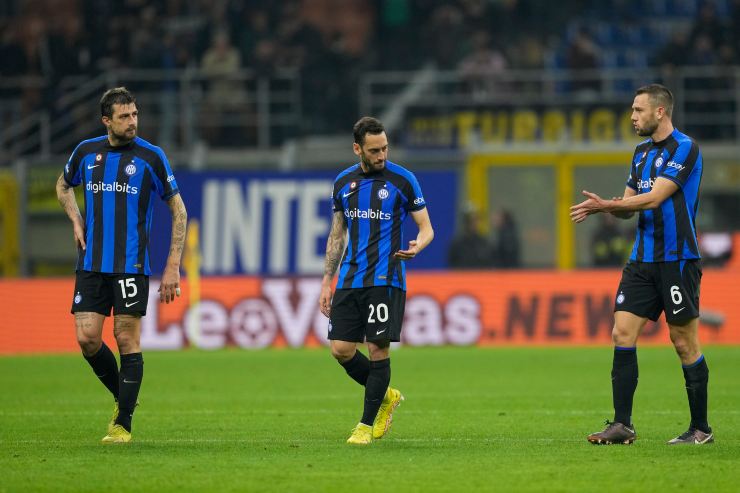 L'Inter rischia con Calhanoglu
