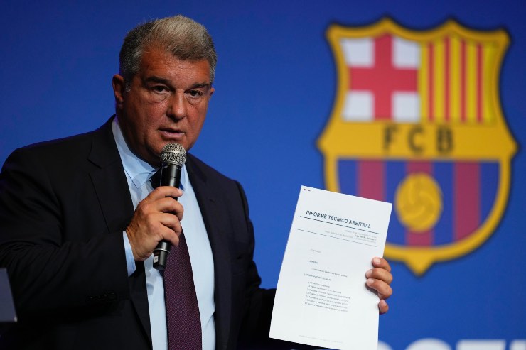 Laporta attacca il Real e difende il Barcellona dalle accuse