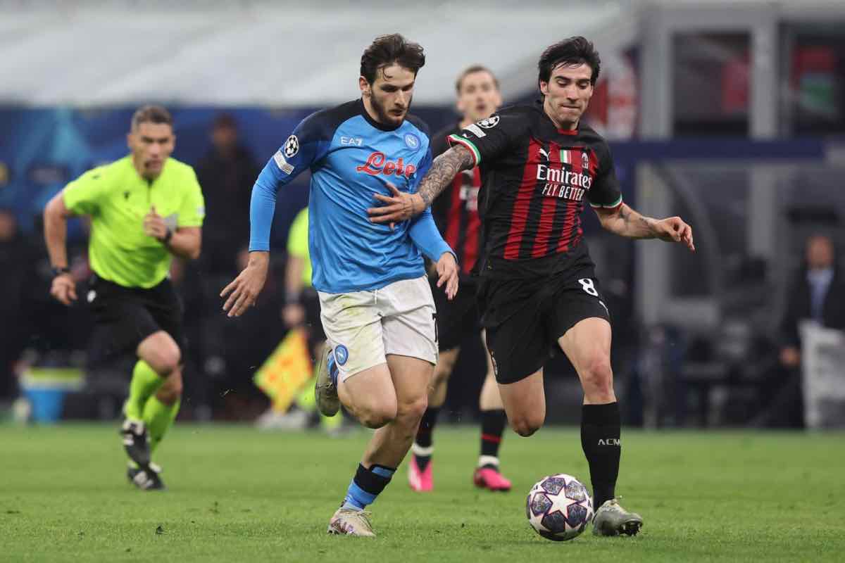 Napoli-Milan, quante sfide: non solo Kvaratskhelia Leao
