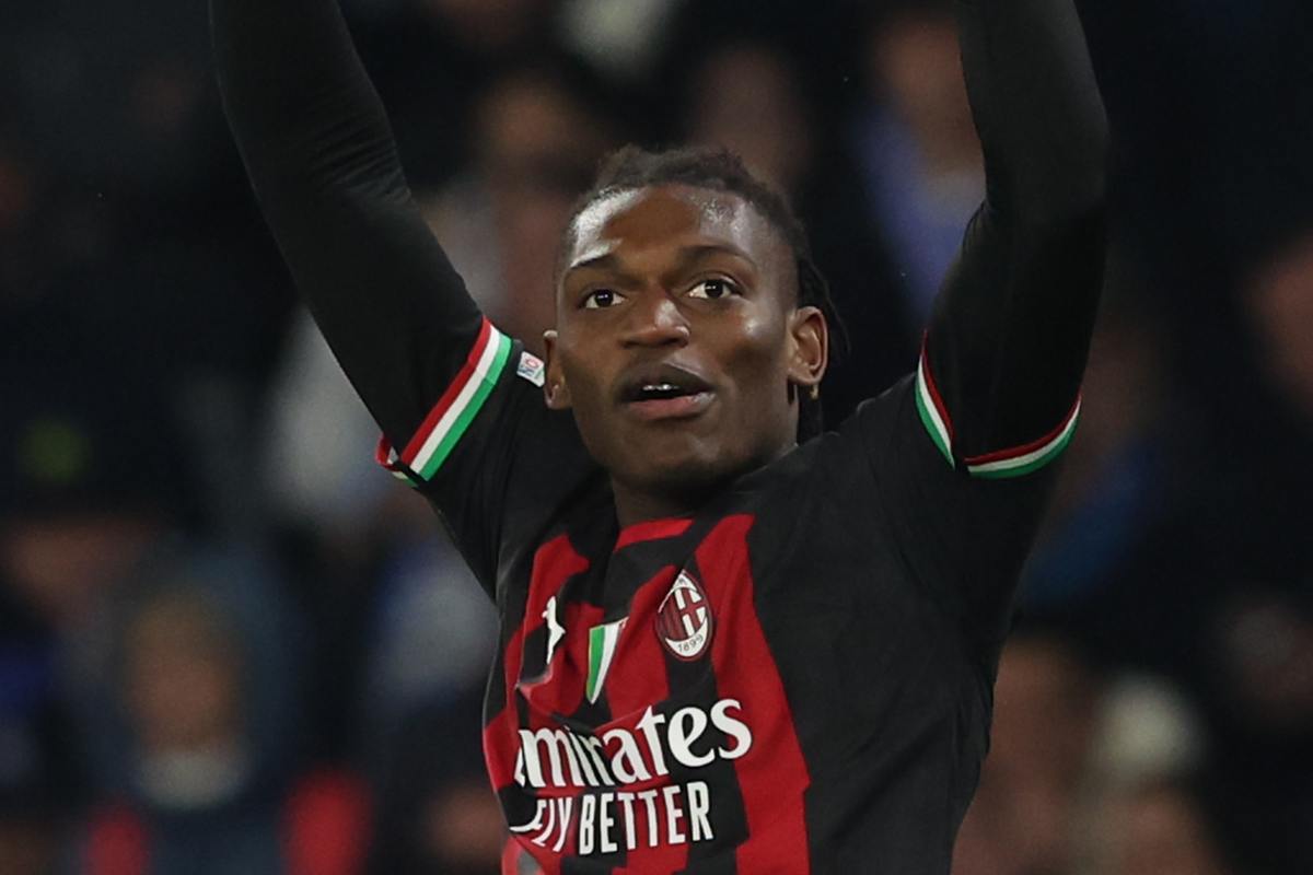 Milan Leao video Inter Champions Carragher Richards risate