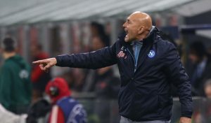 Luciano Spalletti dopo Milan-Napoli