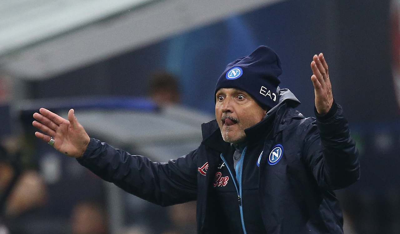 Luciano Spalletti dopo Milan-Napoli