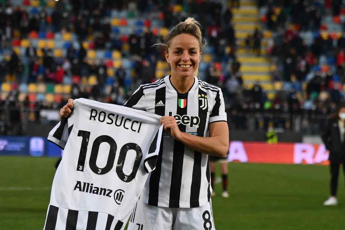 Roma Juventus femminile polemiche social Rosucci