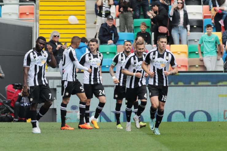 L'Udinese travolge la Cremonese