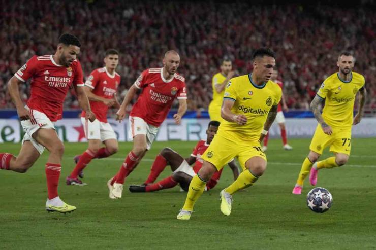 Inter-Benfica, Lautaro a caccia del gol