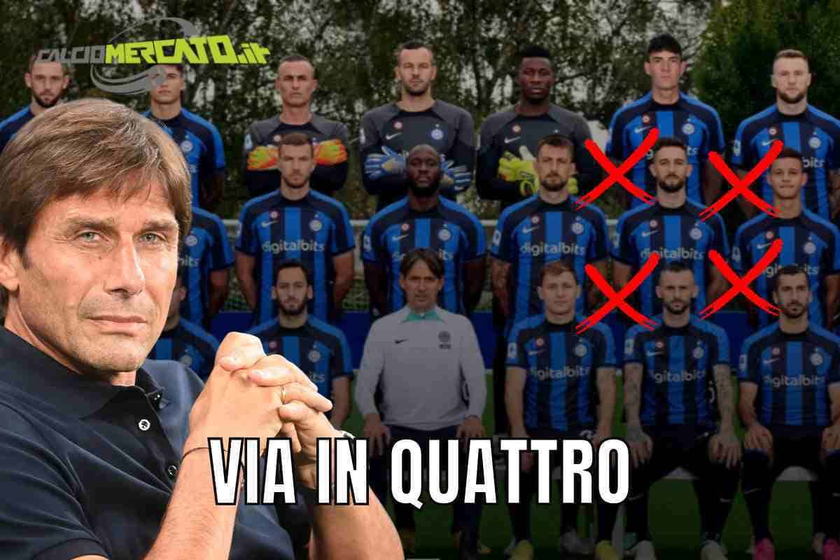 Conte-Inter, ecco chi rischia l'addio