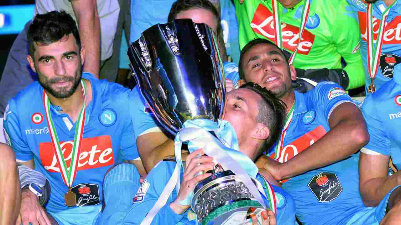 Albiol Callejon Ghoulam Supercoppa Italiana