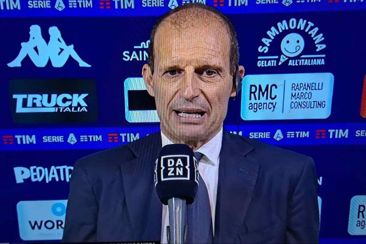 Allegri sbotta in tv