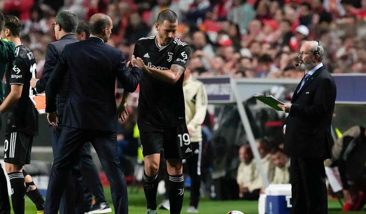 Allegri e Bonucci ritrovano Cristiano Ronaldo