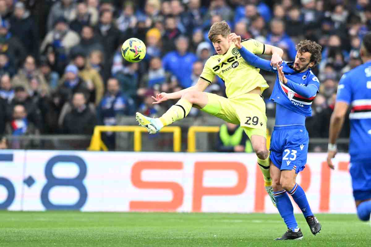 Diretta Udinese Sampdoria