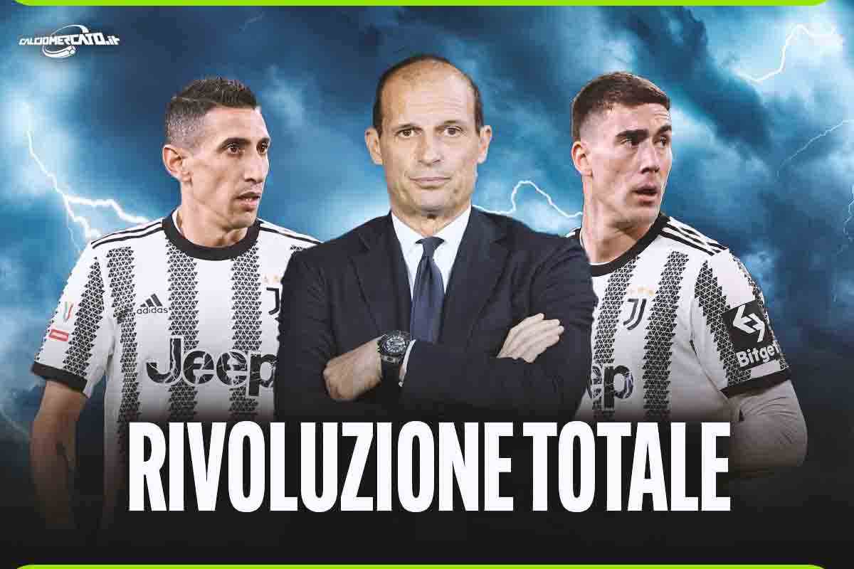 La Juve riparte dai giovani, big e Allegri cancellati