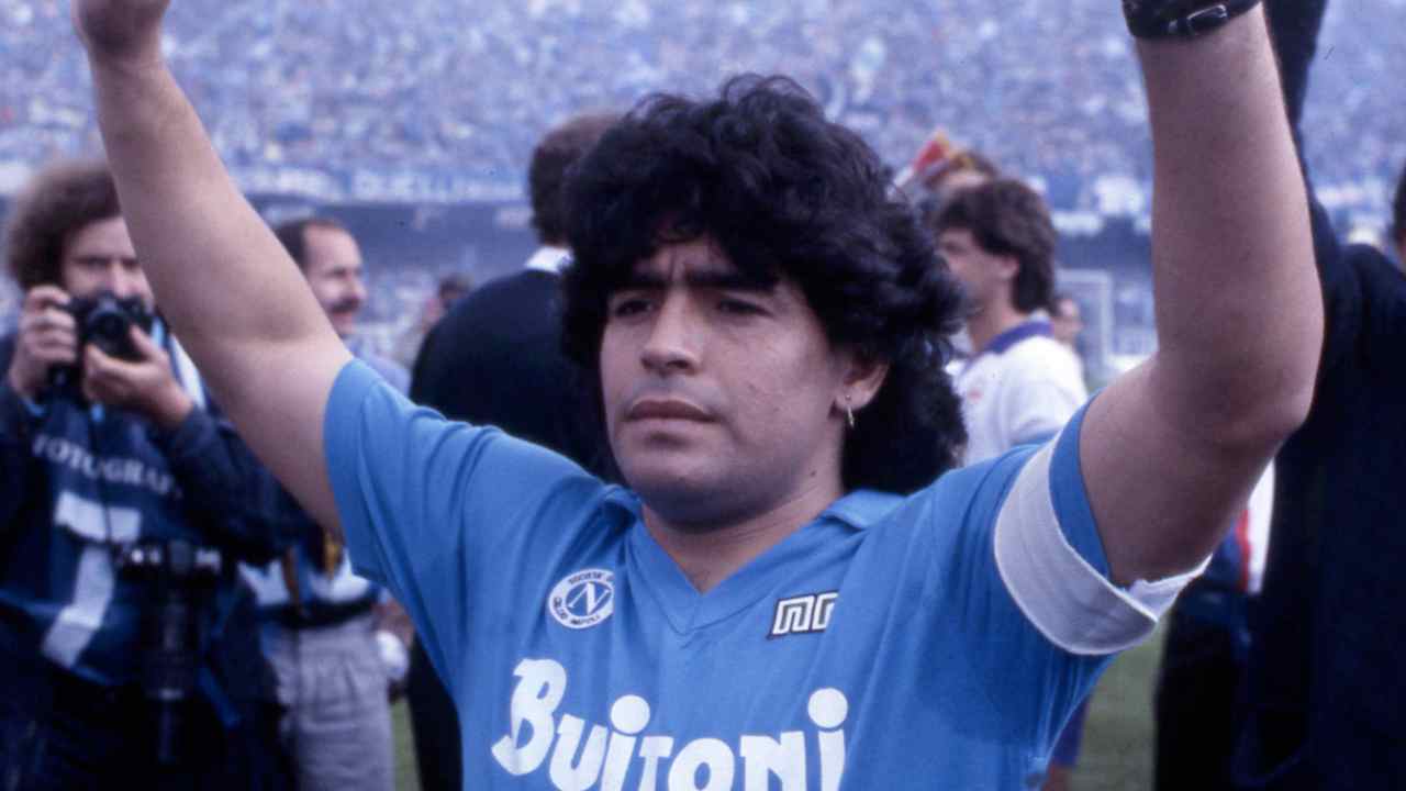 Diego Armando Maradona Napoli