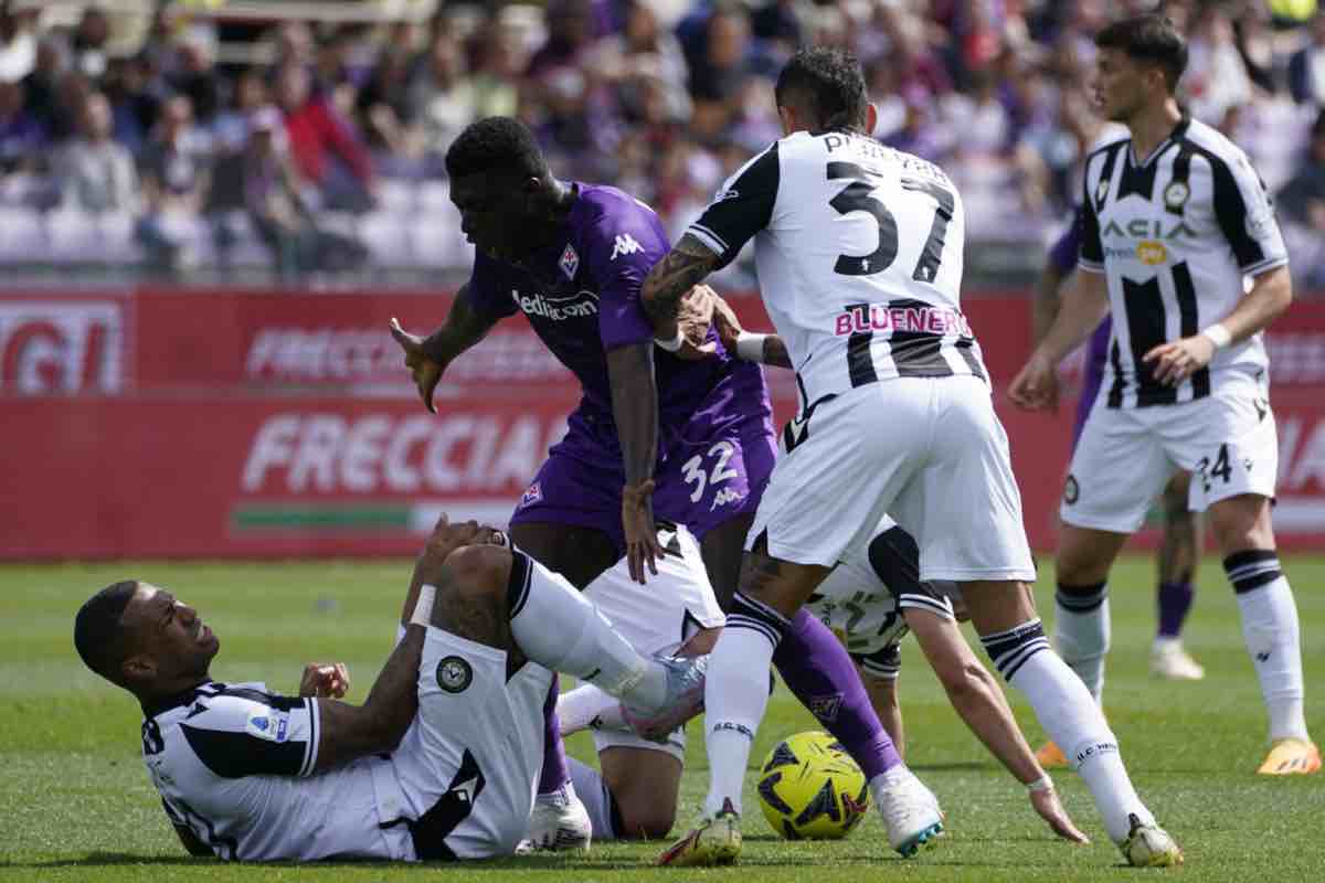 Fiorentina-Udinese, due espulsioni al fischio finale