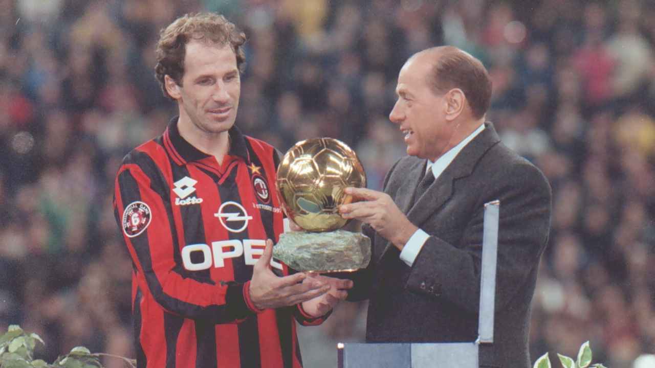 Franco Baresi Silvio Berlusconi