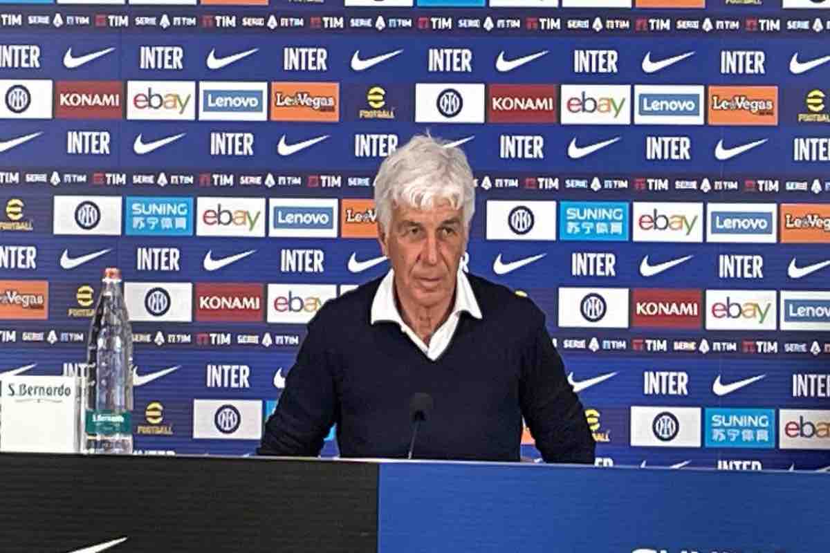 Inter-Atalanta, Gasperini in conferenza