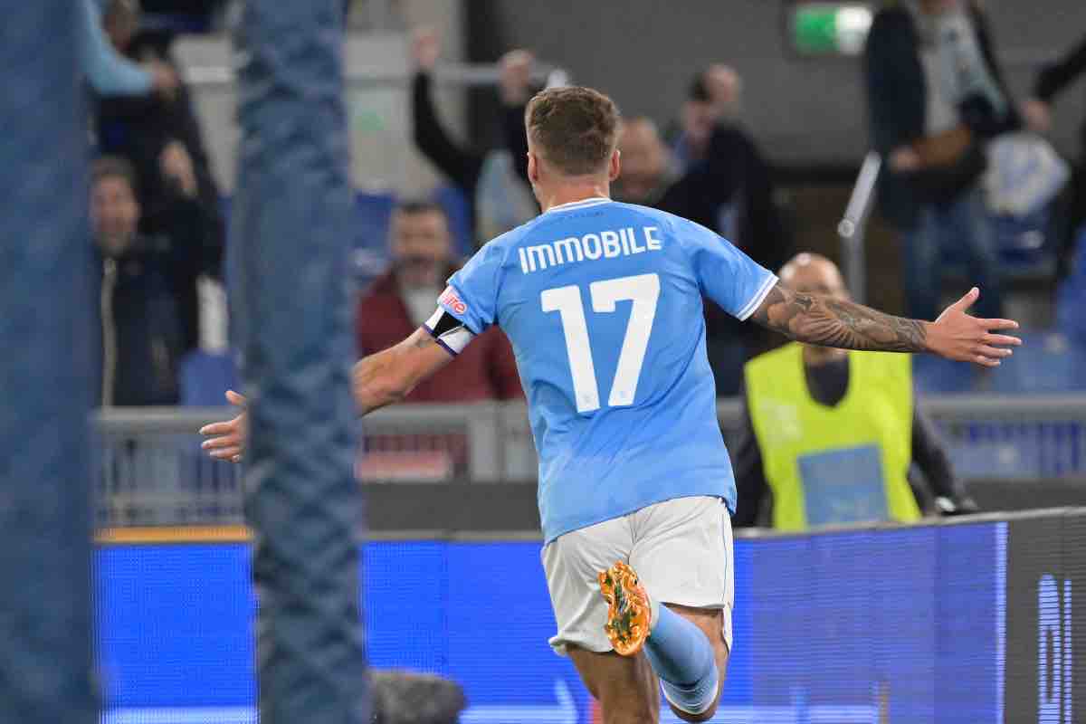 Udinese-Lazio, decide Immobile