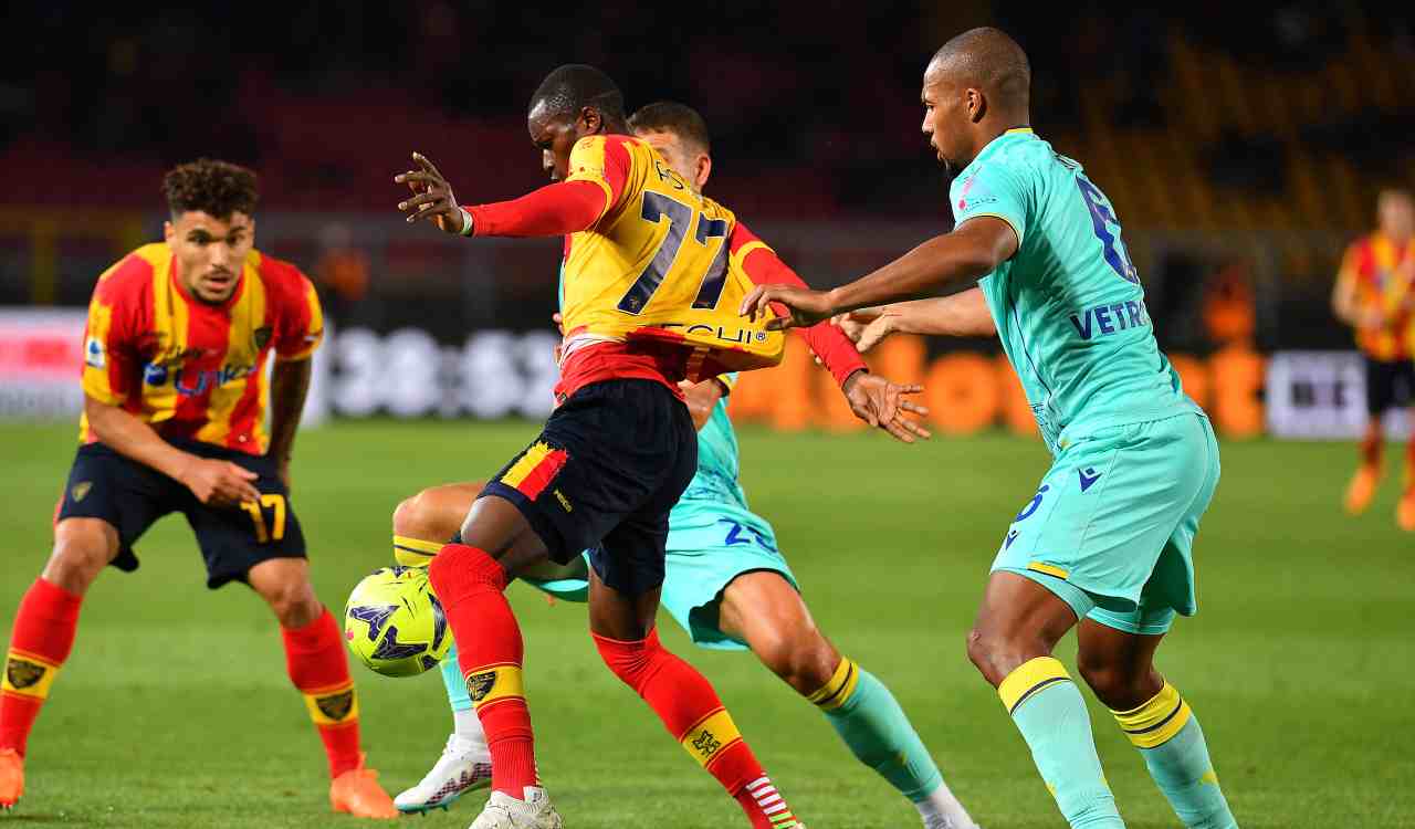Gli highlights di Lecce-Verona