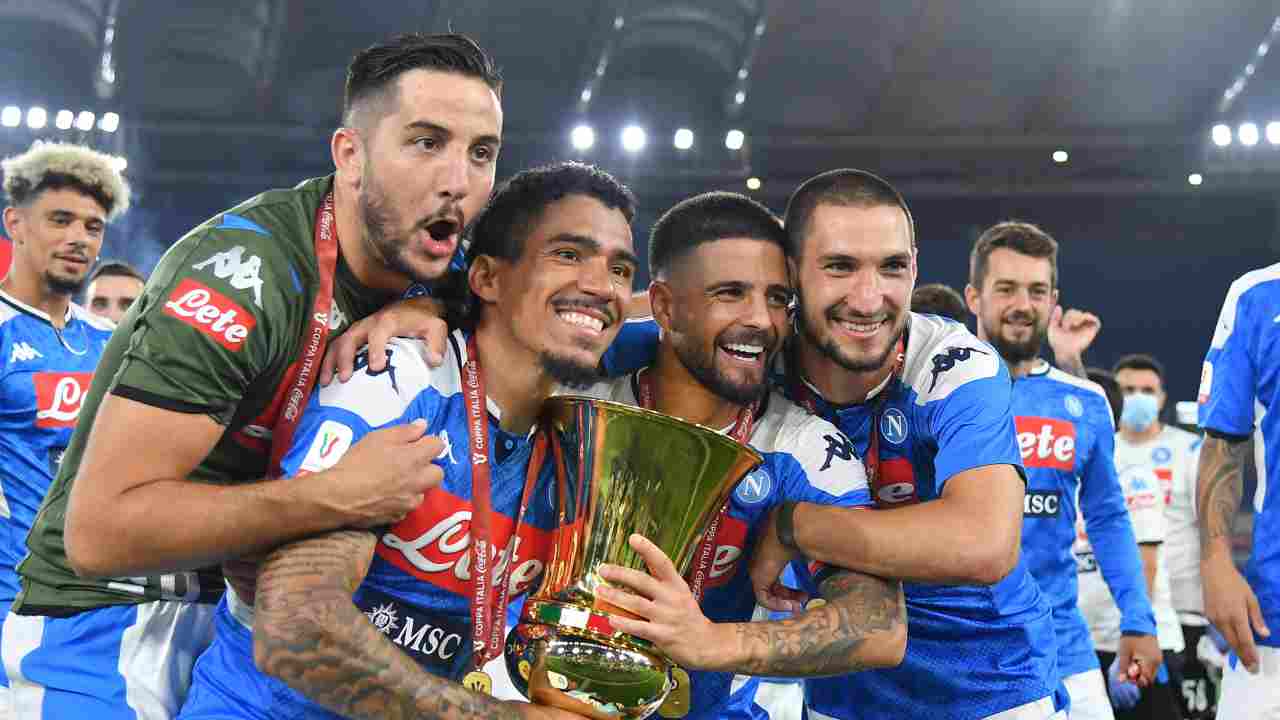 Manolas Allan Insigne Politano Coppa Italia