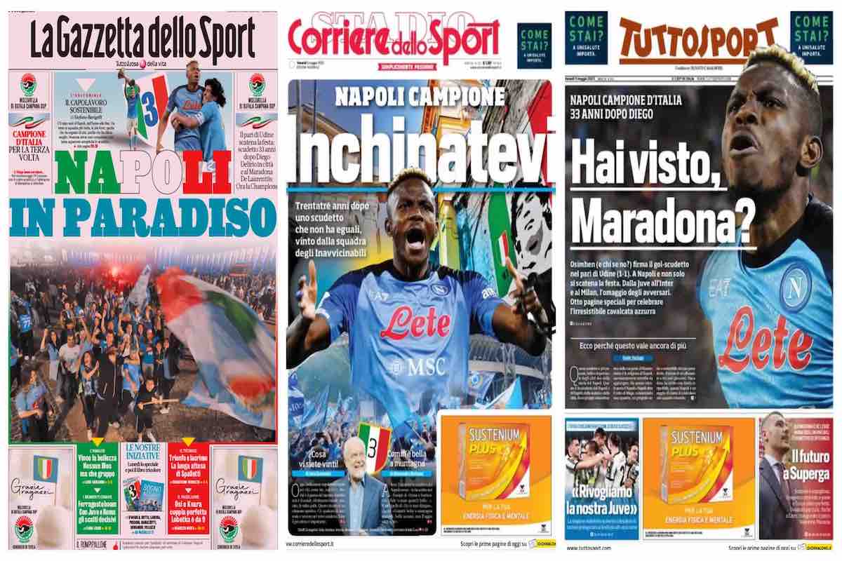 Rassegna Stampa, i quotidiani del 5 maggio