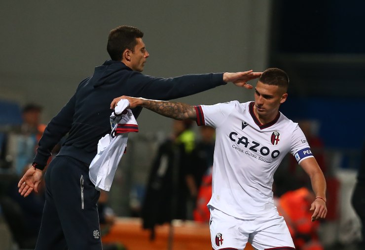 Pari tra Sassuolo e Bologna al Mapei Stadium