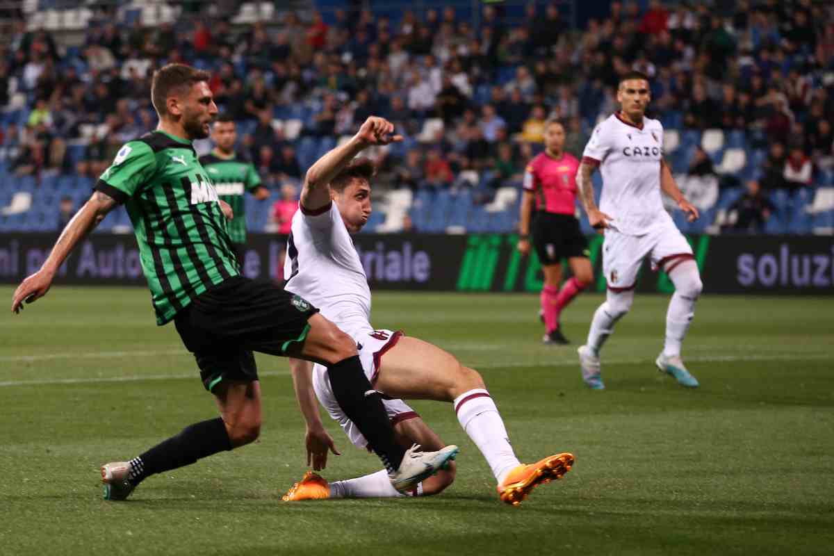 Pari tra Sassuolo e Bologna al Mapei Stadium