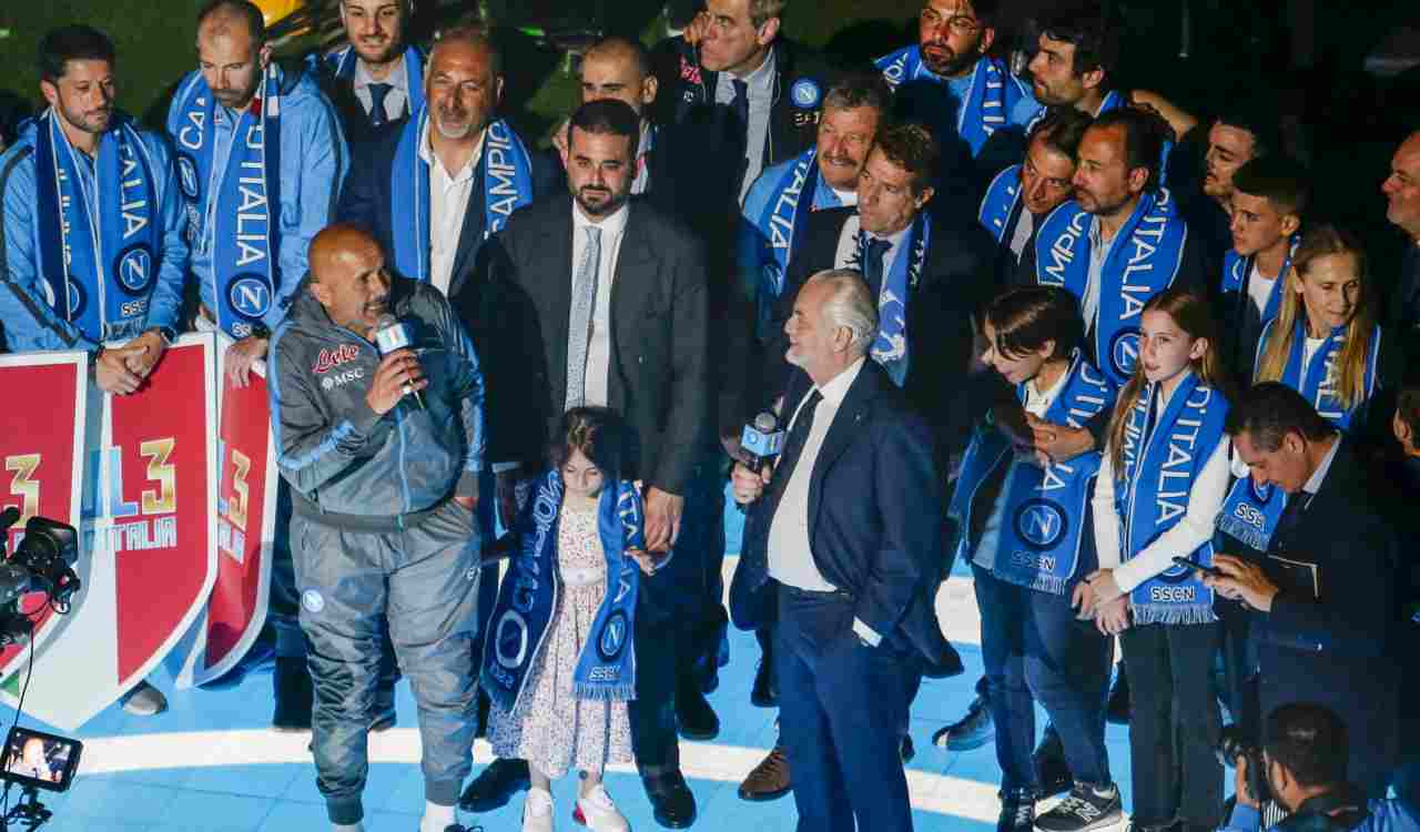 Incontro tra Spalletti e De Laurentiis