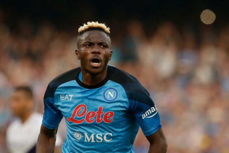 Osimhen, osservatori del Chelsea a seguirlo