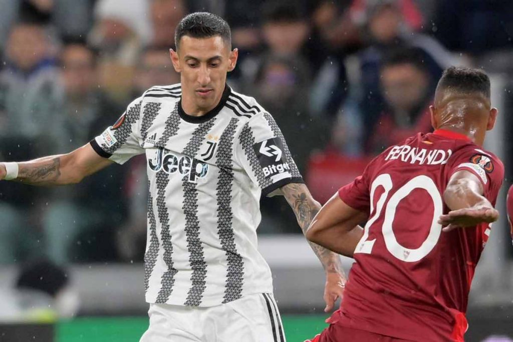 Di Maria contro il Siviglia