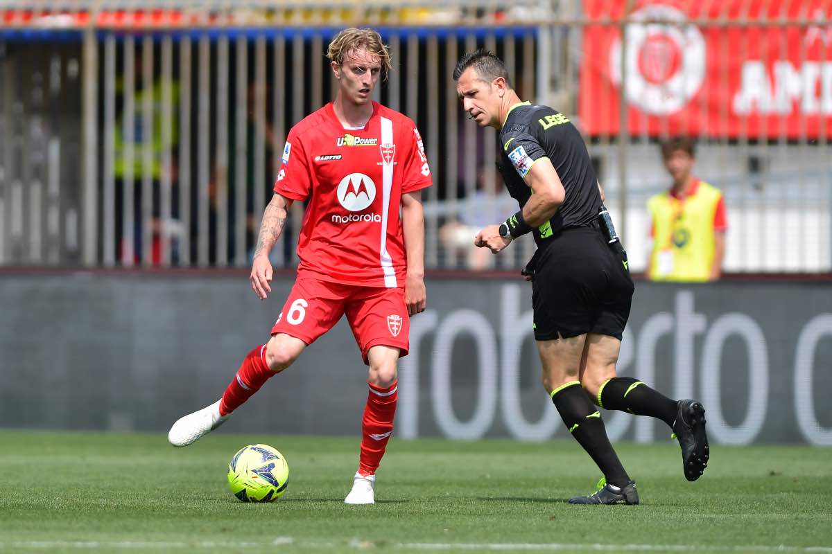 Nicolò Rovella in azione