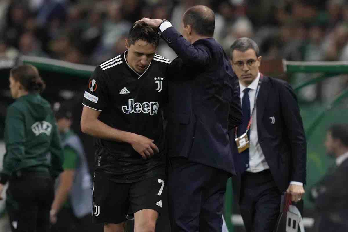 Juventus, Chiesa in bilico