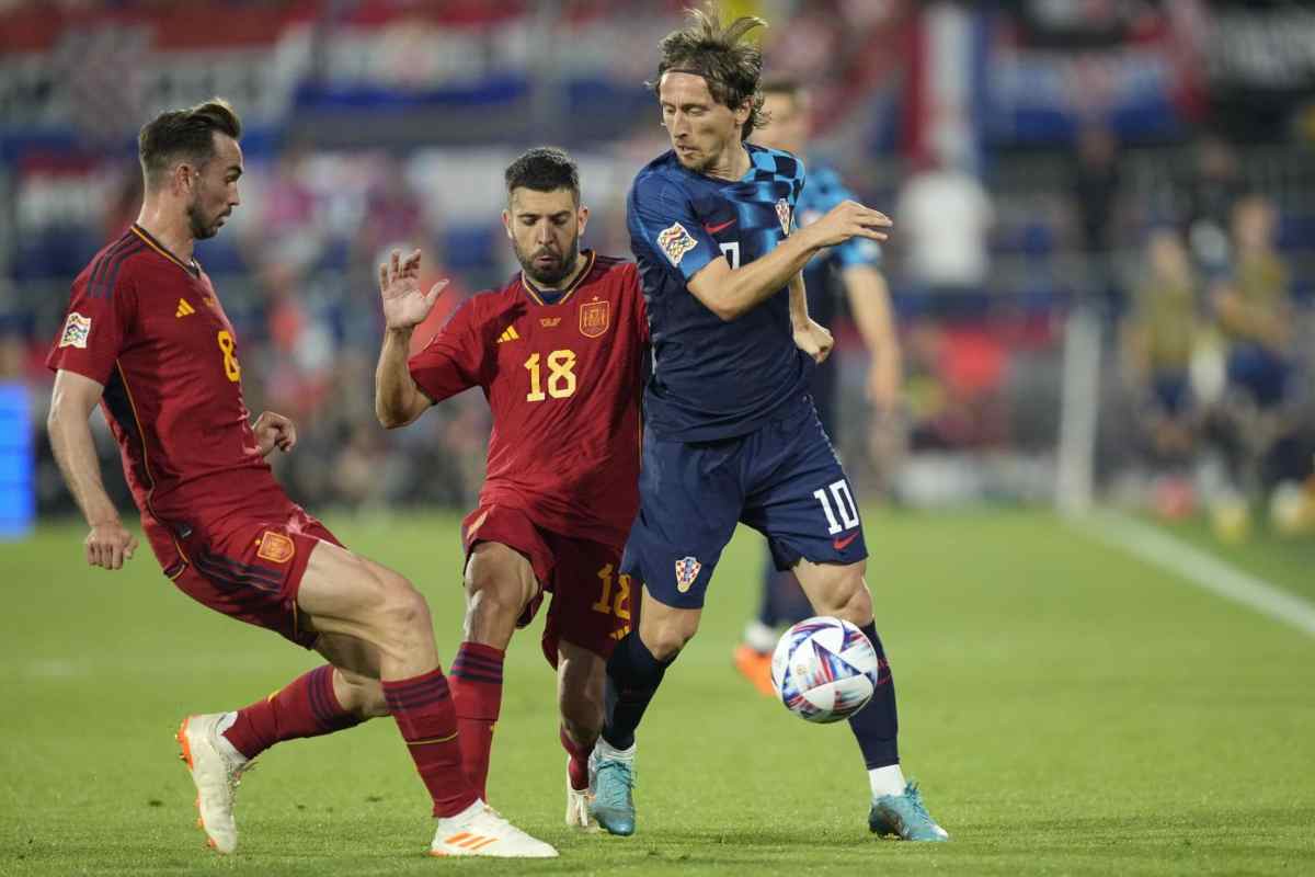 Croazia-Spagna: la finale di Nations League